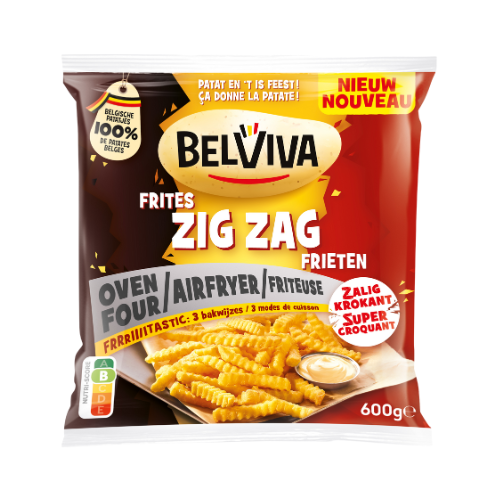 FRITES ZIG ZAG 600g