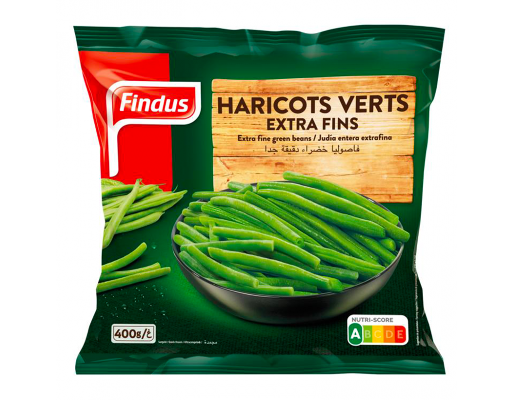 HARICOTS VERTS EXTRA FINS 400g