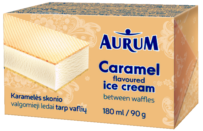 SANDWICH GLACÉ CARAMEL 90g