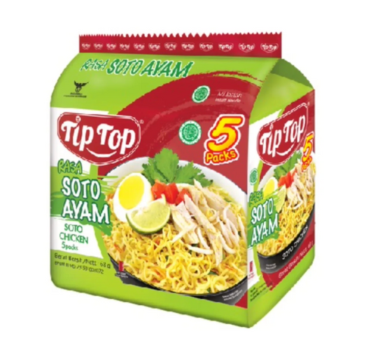 NOUILLES POULET CITRON TIPTOP x5