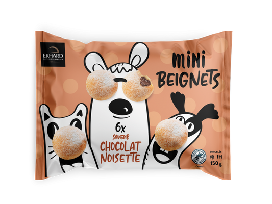 MINIS BEIGNETS CHOCOLAT x6