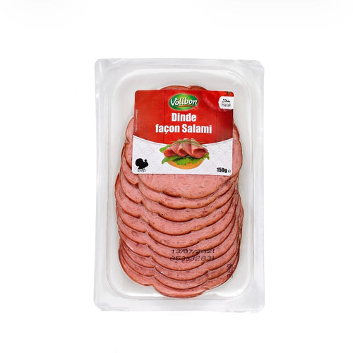 VOLYS DINDE FACON SALAMI  150G X10