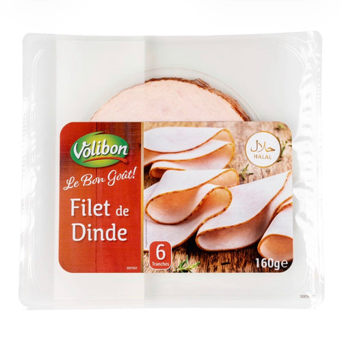 FILET DE DINDE 160G X12