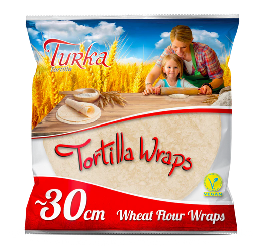 TORTILLAS 30CM X18 TURKA