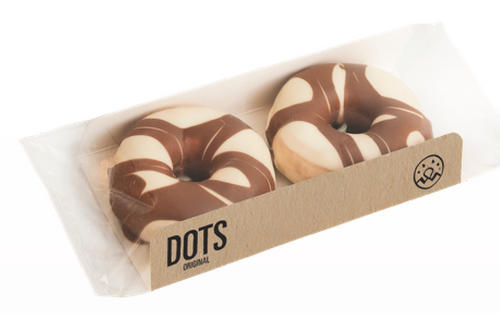 DONUTS DOTS CHOOLAT BLANC x2