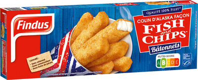 BÂTONNETS FISH & CHIPS