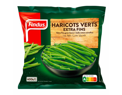 HARICOTS VERTS EXTRA FINS 400g